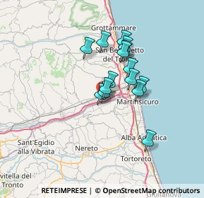 Mappa Via Fosso Antico, 63030 Monteprandone AP, Italia (5.076)