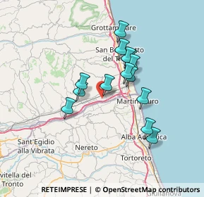 Mappa Via Fosso Antico, 63030 Monteprandone AP, Italia (5.93214)