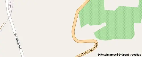 Mappa Montefalco