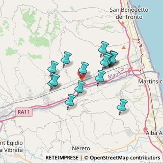 Mappa Via Cristoforo Colombo, 63077 Stella AP, Italia (2.976)