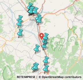 Mappa , 06039 Trevi PG, Italia (9.0765)