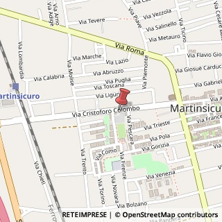 Mappa Via Cristoforo Colombo, 85, 64014 Martinsicuro, Teramo (Abruzzo)