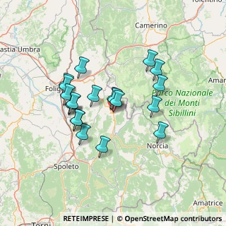 Mappa Via Petroselli, 06030 Sellano PG, Italia (12.504)
