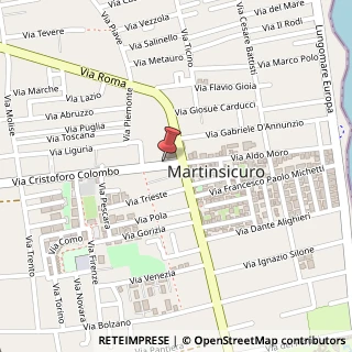 Mappa Via Cristoforo Colombo, 4, 64014 Martinsicuro, Teramo (Abruzzo)
