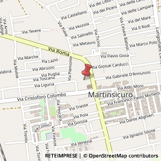 Mappa Piazza Cavour, 60, 64014 Martinsicuro, Teramo (Abruzzo)