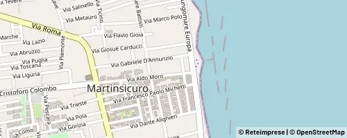 Mappa Martinsicuro