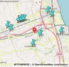 Mappa Via 5 da Denominare di Contrada San Giovanni di Colonnella, 64010 San Giovanni TE, Italia (2.30083)