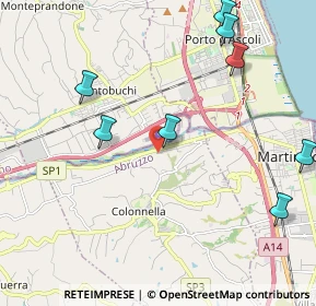 Mappa Via 5 da Denominare di Contrada San Giovanni di Colonnella, 64010 San Giovanni TE, Italia (3.32923)