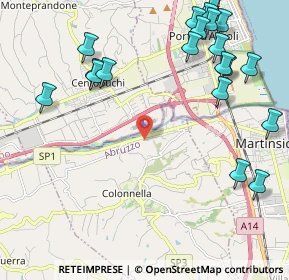 Mappa Via 5 da Denominare di Contrada San Giovanni di Colonnella, 64010 San Giovanni TE, Italia (2.864)