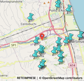 Mappa Via 5 da Denominare di Contrada San Giovanni di Colonnella, 64010 San Giovanni TE, Italia (2.462)