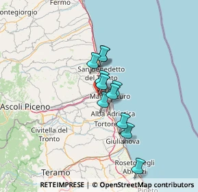 Mappa Via 5 da Denominare di Contrada San Giovanni di Colonnella, 64010 San Giovanni TE, Italia (9.45909)