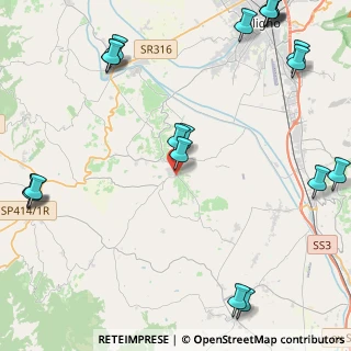 Mappa Via Guglielmo Marconi, 06036 Montefalco PG, Italia (6.671)