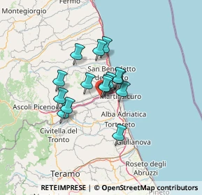 Mappa Sp1, 64010 Vallempa TE, Italia (9.072)