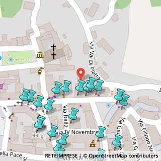 Mappa Piazza XX Settembre, 53021 Abbadia San Salvatore SI, Italia (0.07727)