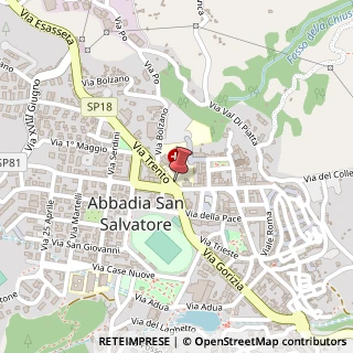 Mappa Via Amman, 51, 53021 Abbadia San Salvatore, Siena (Toscana)