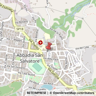 Mappa Via Palmiro Togliatti, 5, 53021 Abbadia San Salvatore, Siena (Toscana)
