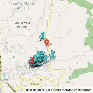 Mappa Via San Martino, 06039 Trevi PG, Italia (0.50385)
