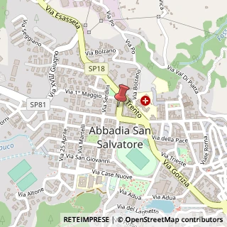 Mappa Via Bruno Buozzi, 18, 53021 Abbadia San Salvatore, Siena (Toscana)