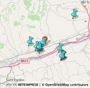 Mappa Via Saladini, 63078 Spinetoli AP, Italia (3.07818)