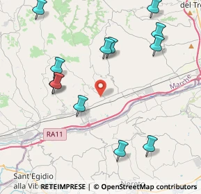 Mappa Via Saladini, 63078 Spinetoli AP, Italia (4.90417)