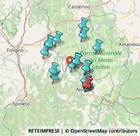 Mappa 06047 Corone PG, Italia (10.5235)