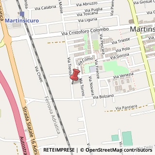 Mappa Via Trento, 29, 64014 Martinsicuro, Teramo (Abruzzo)