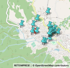 Mappa Via Martiri di Niccioleta, 53021 Abbadia San Salvatore SI, Italia (0.411)