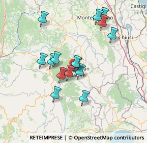 Mappa Via Martiri di Niccioleta, 53021 Abbadia San Salvatore SI, Italia (13.148)