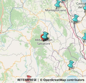Mappa Via Martiri di Niccioleta, 53021 Abbadia San Salvatore SI, Italia (25.48077)