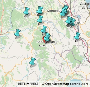 Mappa Via Martiri di Niccioleta, 53021 Abbadia San Salvatore SI, Italia (17.342)