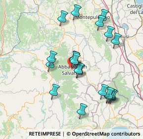 Mappa Via Martiri di Niccioleta, 53021 Abbadia San Salvatore SI, Italia (15.496)