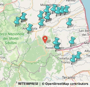 Mappa 63091 Venarotta AP, Italia (18.84632)