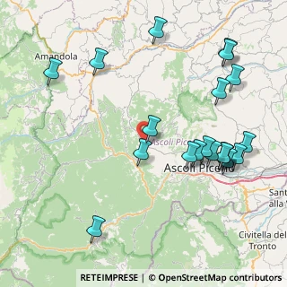 Mappa 63091 Venarotta AP, Italia (9.9235)