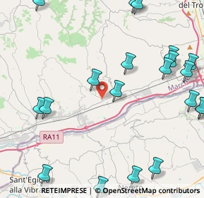 Mappa Via Piediprato, 63078 Villa San Pio X AP, Italia (6.102)