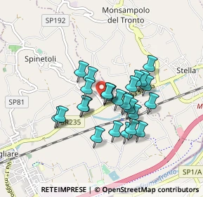 Mappa Via Piediprato, 63078 Villa San Pio X AP, Italia (0.68846)