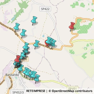 Mappa Via del Cantinone, 06036 Montefalco PG, Italia (1.36552)