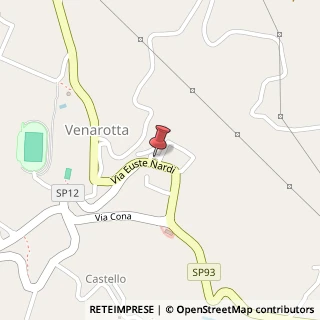 Mappa Via Euste Nardi, 38, 63091 Venarotta, Ascoli Piceno (Marche)