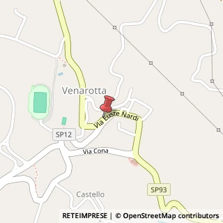 Mappa Via euste nardi 19, 63040 Venarotta, Ascoli Piceno (Marche)