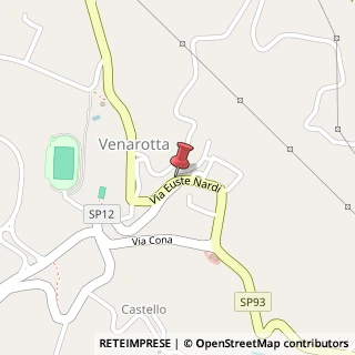 Mappa Via Euste Nardi, 39, 63091 Venarotta, Ascoli Piceno (Marche)