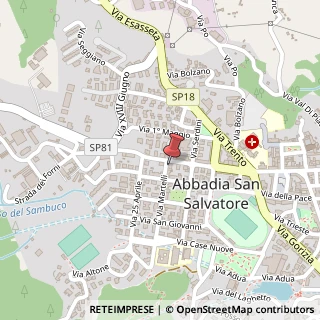 Mappa Via Amman, 52, 53021 Abbadia San Salvatore, Siena (Toscana)