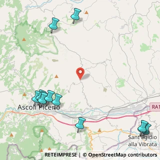 Mappa Contrada Case Rosse, 63100 Ascoli Piceno AP, Italia (6.50083)