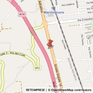 Mappa Strada Statale 16 Adriatica, 36, 64014 Martinsicuro, Teramo (Abruzzo)