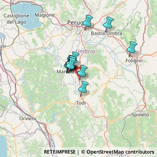 Mappa Vocabolo Osteria, 06059 Todi PG, Italia (9.76923)