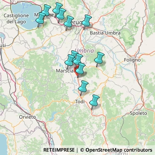 Mappa Vocabolo Osteria, 06059 Todi PG, Italia (16.27538)