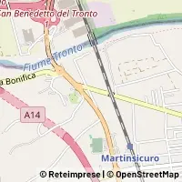 Mapa Martinsicuro
