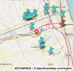 Mappa Contrada Vallecupa, 64010 San Giovanni TE, Italia (2.161)