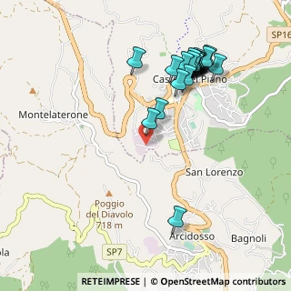 Mappa Località Cellane, 58033 Castel del Piano GR, Italia (1.119)