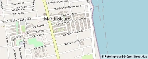 Mappa Martinsicuro