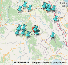 Mappa Via XVIII Giugno, 53021 Abbadia San Salvatore SI, Italia (16.065)