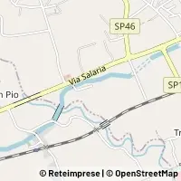 地图 Monsampolo del Tronto